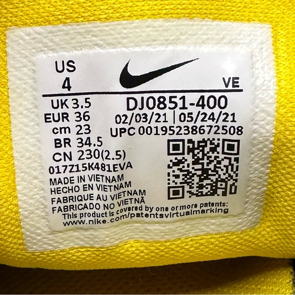 Nike NFL x Air Zoom Pegasus 38 ‘Los Angeles Rams’ Unisex Size: M 4/ W 5.5 - Picture 11 of 12